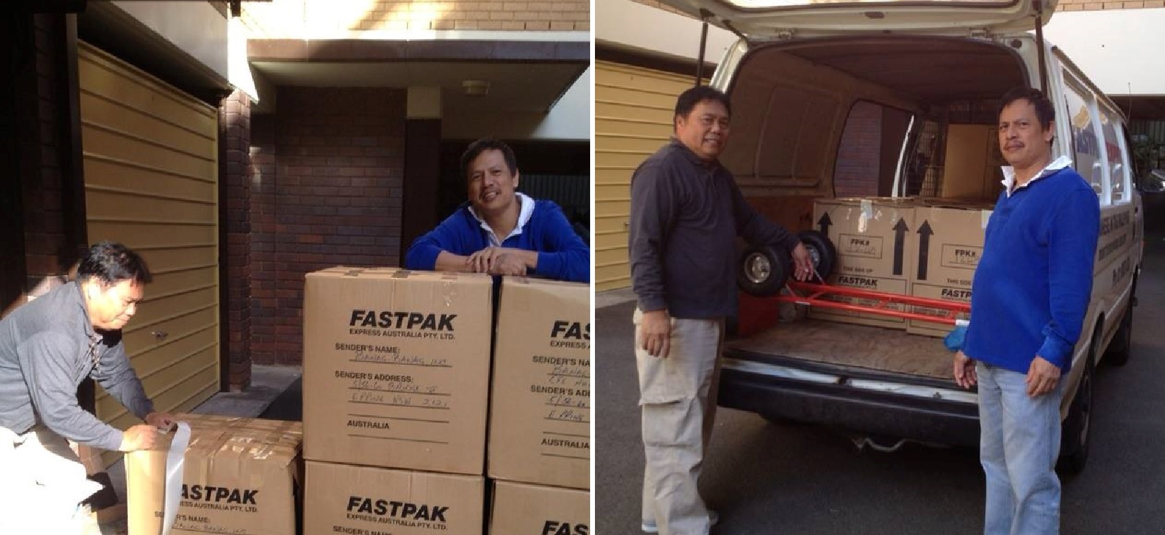 DONATION 2013 TYPHOON VICTIMS YOLANDA, in The Philippnies Banagbanag inc